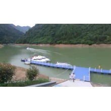 Marina Plastic Modular Floating Dock Pontoon Height 300mm Price For Old Customer Return Orders Floating PE Float Pontoons